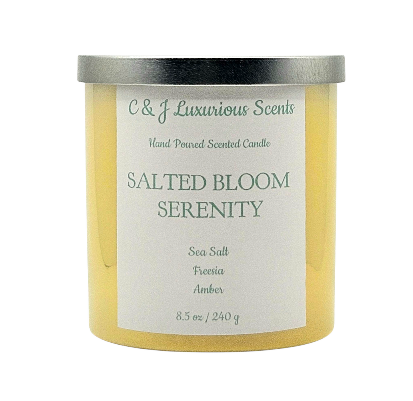 Salted Bloom Serenity Single Wick Candles