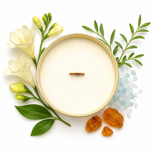 Salted Bloom Serenity Single Wick Candle