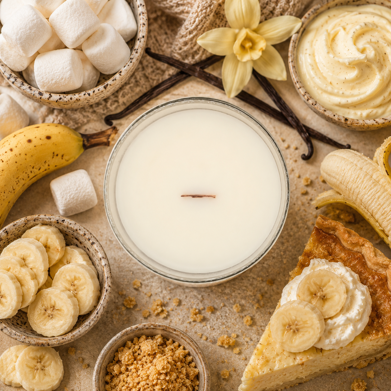 Banana Bliss Parfait Single Wick Candle