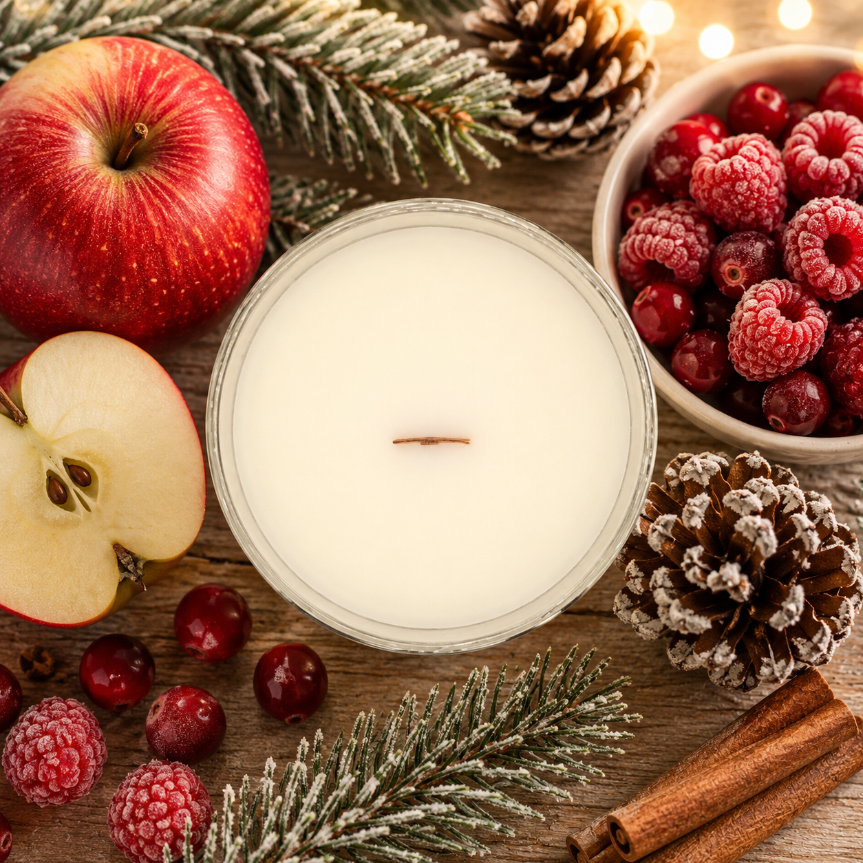Frosted Berry Fizz Single Wick Candle