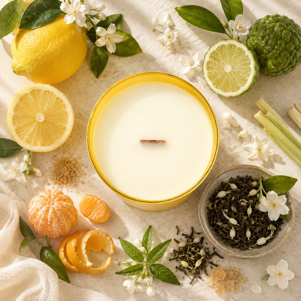 Serenity Citrus Single Wick Candle