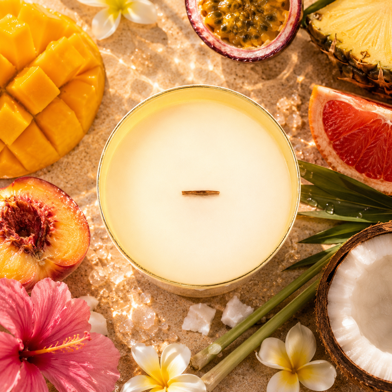 Tropic Temptation Single Wick Candle