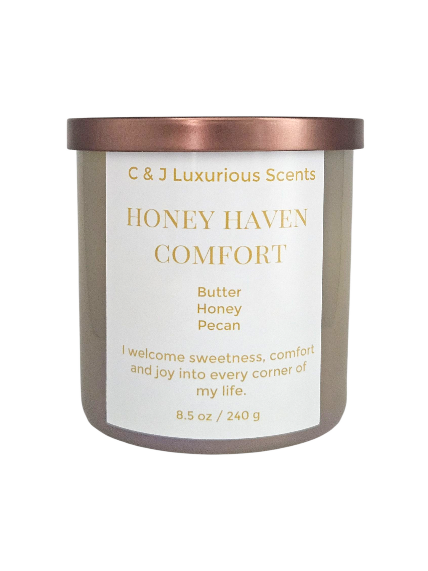 Honey Haven Comfort Single Wick Candles
