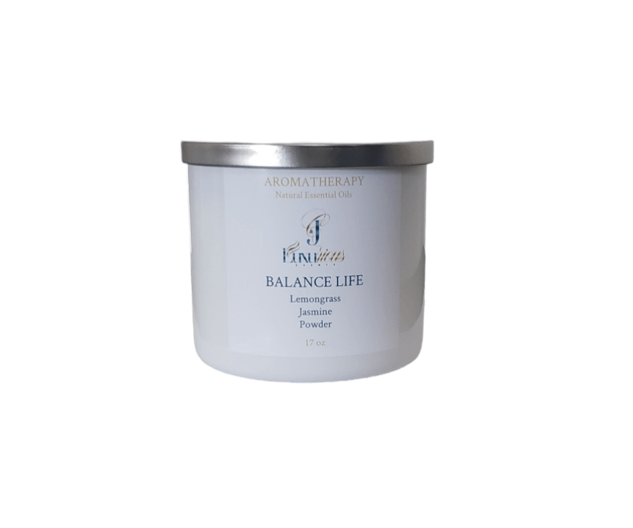 Balance Life 3-Wick Aromatherapy Candle - C & J Luxurious Scents