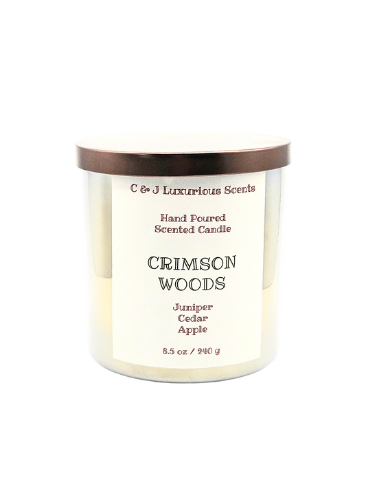 Crimson Woods Single Wick Candles