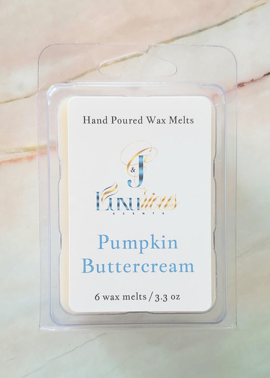 Pumpkin Buttercream Wax Melts - C & J Luxurious Scents