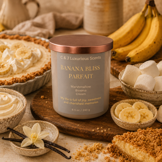 Banana Bliss Parfait Single Wick Candle