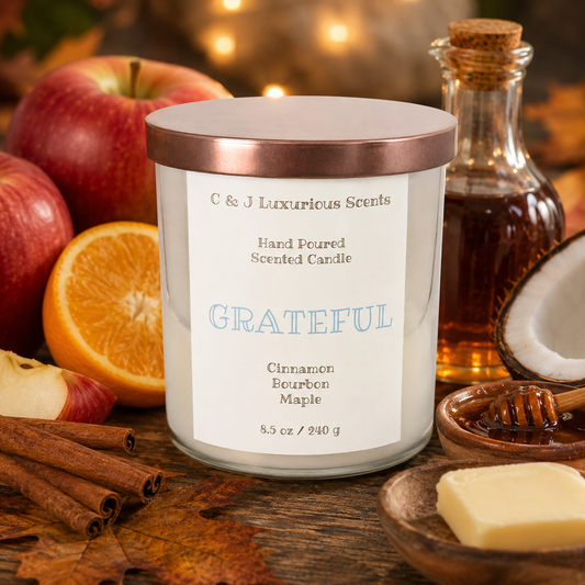 Grateful Single Wick Candle