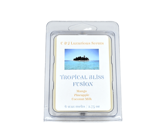 Tropical Bliss Fusion Wax Melts - C & J Luxurious Scents