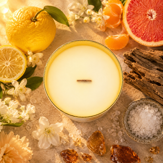 Yuzu Sunrise Glow Single Wick Candle
