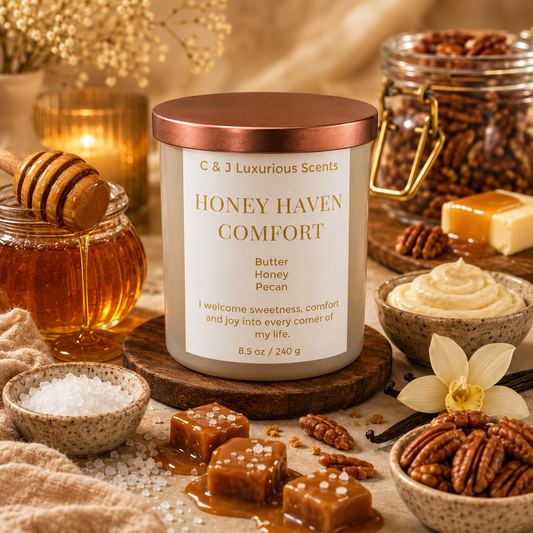 Honey Haven Comfort Single Wick Candle