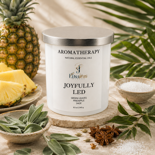 Joyfully Led Aromatherapy Candle