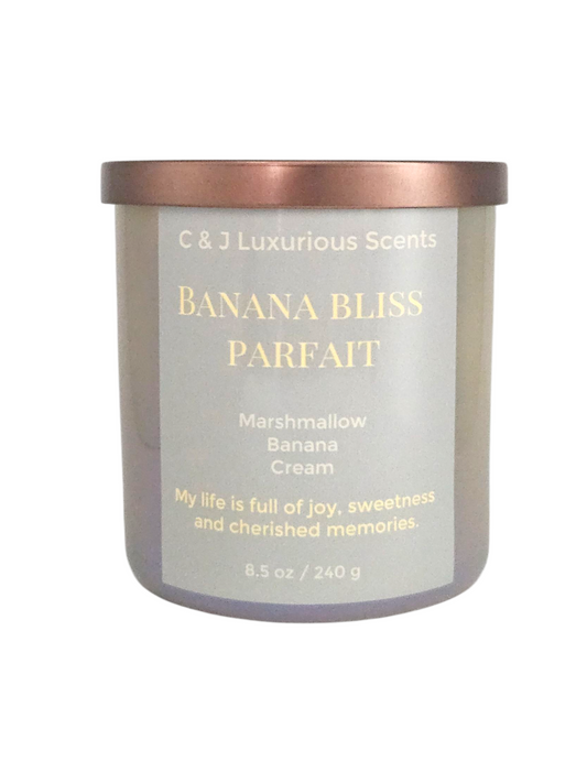 Banana Bliss Parfait Single Wick Candles