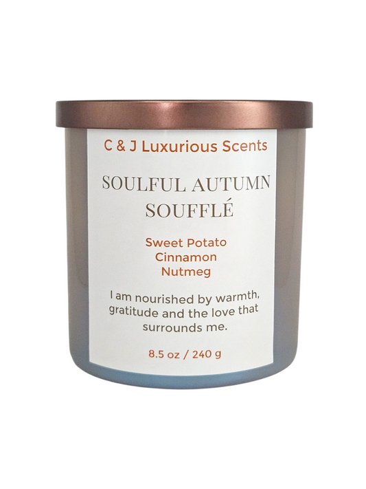 Soulful Autumn Soufflé Single Wick Candle