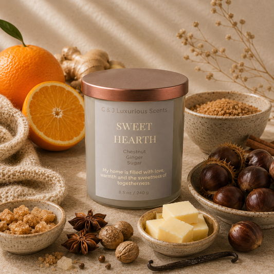 Sweet Hearth Single Wick Candle
