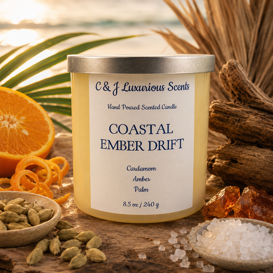 Coastal Ember Drift Single Wick Candle