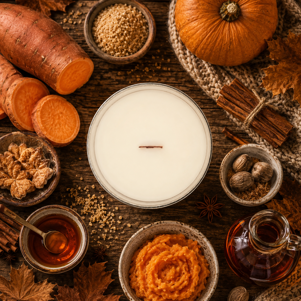 Soulful Autumn Soufflé Single Wick Candle
