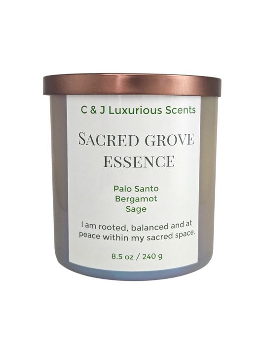 Sacred Grove Essence Single Wick Candles