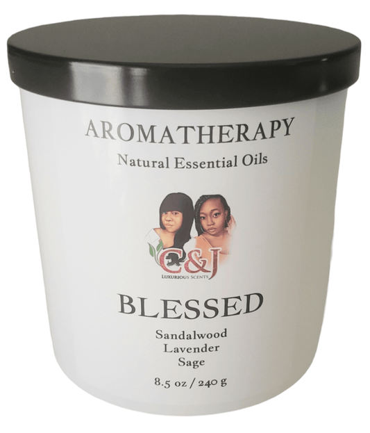 Blessed Aromatherapy Candle - C & J Luxurious Scents